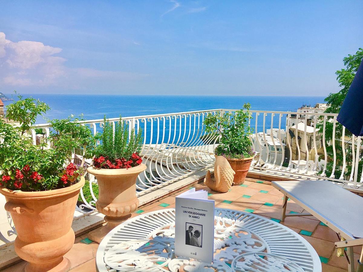 Hotel Villa Delle Palme In Positano Exteriör bild