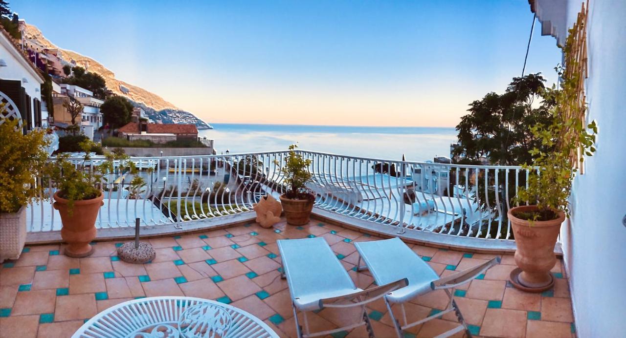 Hotel Villa Delle Palme In Positano Exteriör bild